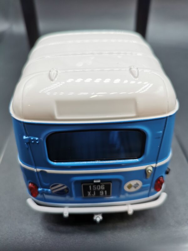 RENAULT 4L F4 GORDINI SERVICE 1976 BLEU ET BLANC SOLIDO 1/18 EME – Image 4