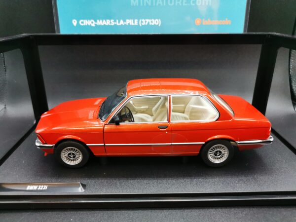 BMW 323I E21 KASTANIENROT METALLIC 1980 SOLIDO 1/18 EME