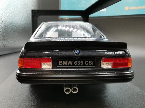 BMW 635 CSI E24 MACAU BLUE 1984 SOLIDO 1/18 EME – Image 6