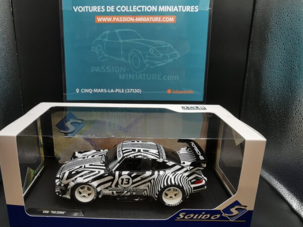 PORSCHE 911 RWB THE ZEBRA 2022 SOLIDO 1/18 EME – Image 2
