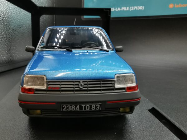 RENAULT 5 GT TURBO MK1 BLEU ALPINE 1985 SOLIDO 1/18 EME – Image 5