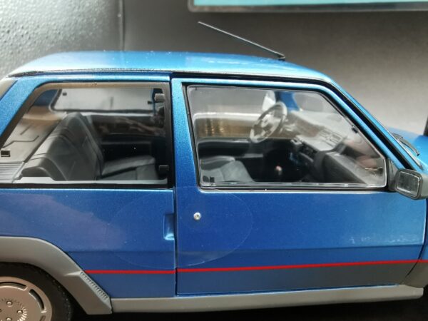 RENAULT 5 GT TURBO MK1 BLEU ALPINE 1985 SOLIDO 1/18 EME – Image 10