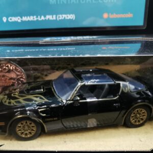 PONTIAC TRANS AM FIREBIRD 1977 BLACK JADA 1/24 EME