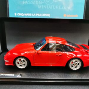 PORSCHE 911 993 CARRERA RS INDISCHROT 1997 SOLIDO 1/18 EME