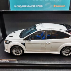 FORD FOCUS RS MK2 FROZEN WHITE 2009 SOLIDO 1/18 EME