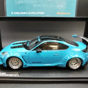 TOYOTA GR86 LBWK BODY KIT BABY BLUE 2024 SOLIDO 1/18 EME