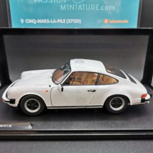 PORSCHE 911 930 3.0 SC WHITE 1974 SOLIDO 1/18 EME