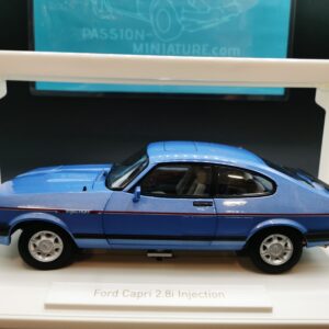 FORD CAPRI MKIII 2.8I RHD 1984 BLEU PARIS METALLISE NOREV 1/18 EME