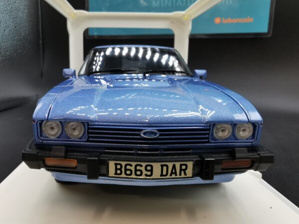 FORD CAPRI MKIII 2.8I RHD 1984 BLEU PARIS METALLISE NOREV 1/18 EME – Image 4