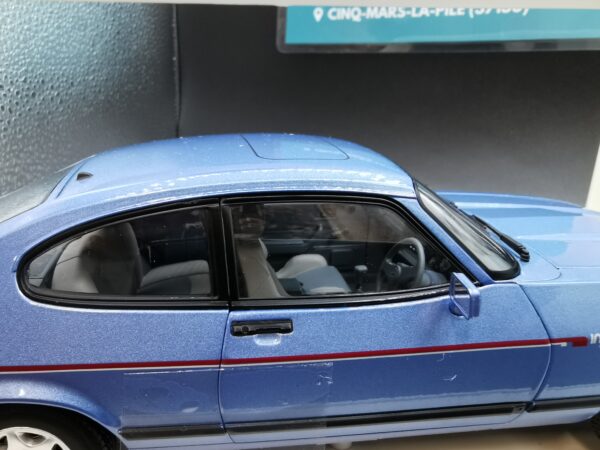 FORD CAPRI MKIII 2.8I RHD 1984 BLEU PARIS METALLISE NOREV 1/18 EME – Image 8