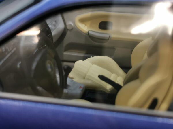 BMW E36 COUPE M3 BLUE 1990 SOLIDO 1/18 EME – Image 4