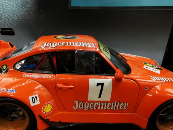 PORSCHE 911 RWB JAGERMEISTER ORANGE 2020 SOLIDO 1/18 EME – Image 9