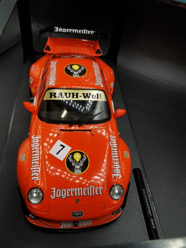 PORSCHE 911 RWB JAGERMEISTER ORANGE 2020 SOLIDO 1/18 EME – Image 10