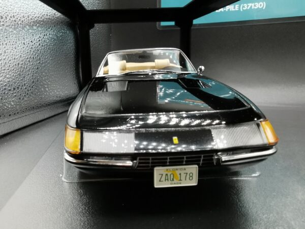 FERRARI 365 GTS DAYTONA SPYDER 1969 NOIRE MIAMI VICE KKSCALES 1/18 EME – Image 5
