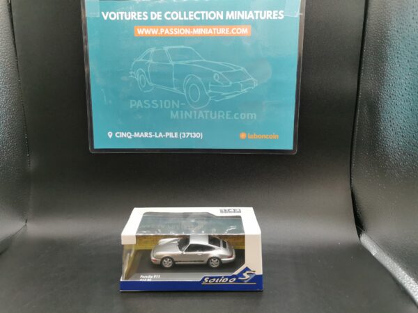 PORSCHE 911 964 RS SILVER SOLIDO 1/43 EME – Image 2