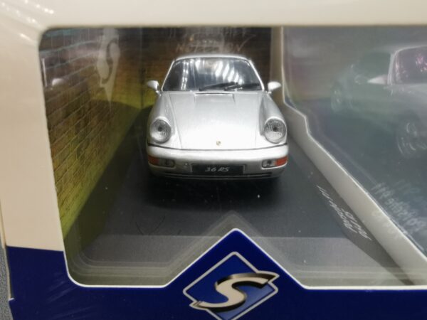 PORSCHE 911 964 RS SILVER SOLIDO 1/43 EME – Image 5