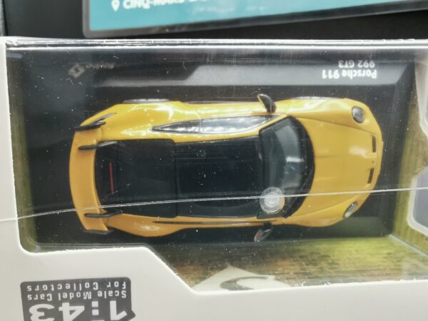 PORSCHE 911992 GT3 SIGNAL YELLOW SOLIDO 1/43 EME – Image 6