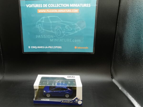 FORD FOCUS RS MKII INDIANAPOLIS BLUE SOLIDO 1/43 EME – Image 2