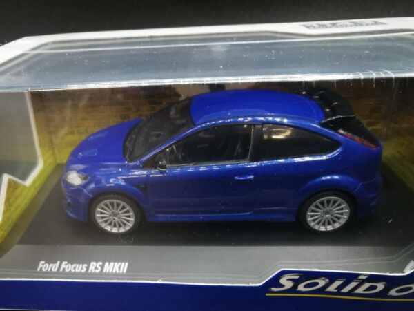 FORD FOCUS RS MKII INDIANAPOLIS BLUE SOLIDO 1/43 EME