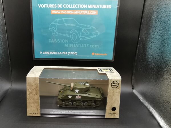 M4A3 SHERMAN US THUNDERBOLT IV BELGIQUE 1944 MILITARIA 1/43 EME – Image 2