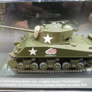 M4A3 SHERMAN US THUNDERBOLT IV BELGIQUE 1944 MILITARIA 1/43 EME