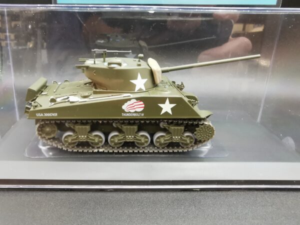M4A3 SHERMAN US THUNDERBOLT IV BELGIQUE 1944 MILITARIA 1/43 EME – Image 5
