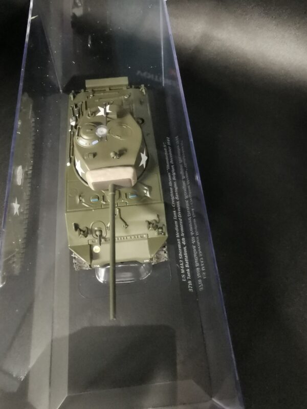 M4A3 SHERMAN US THUNDERBOLT IV BELGIQUE 1944 MILITARIA 1/43 EME – Image 6