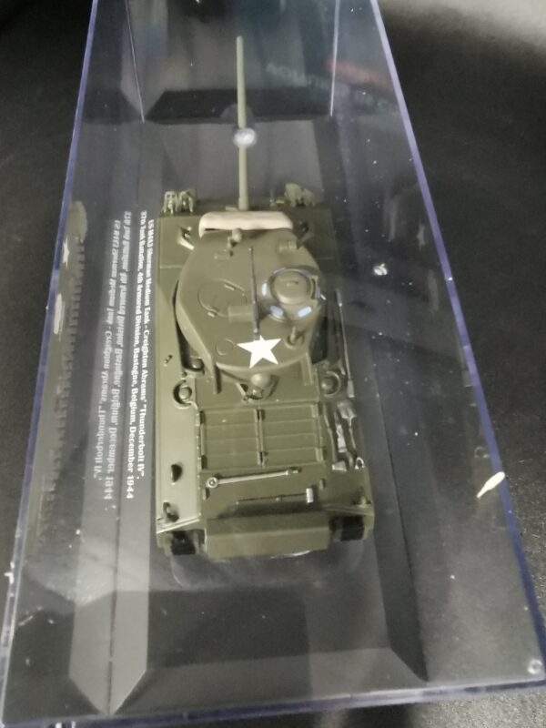 M4A3 SHERMAN US THUNDERBOLT IV BELGIQUE 1944 MILITARIA 1/43 EME – Image 7