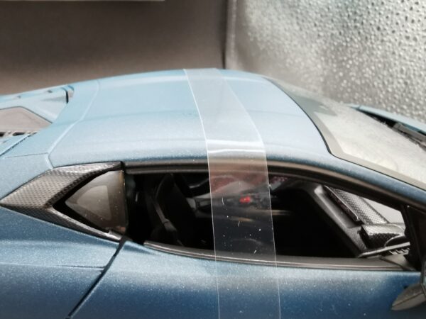 LAMBORGHINI TEMERARIO 2024 BLEU BURAGO 1/18 EME – Image 8