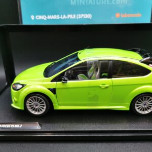 FORD FOCUS RS MK2 ULTIMATE GREEN METALLIC 2009 SOLIDO 1/18 EME