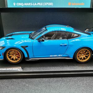 FORD MUSTANG SHELBY SUPER SNAKE GRABBER BLUE METALLIC 2025 SOLIDO 1/18 EME