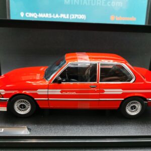 BMW E21 ALPINA C1 2.3 RED 1980 SOLIDO 1/18 EME