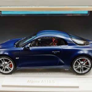 ALPINE A110 S 2025 MATTE STORM BLUE NOREV 1/18 EME