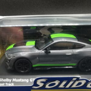 FORD MUSTANG SHELBY GT 500 GREY WITH NEON STRIPES SOLIDO 1/143 EME