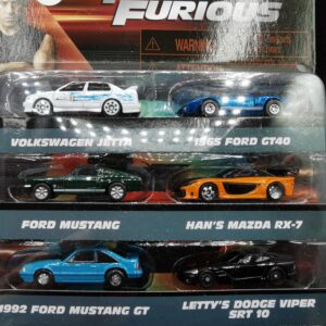 SET DE 6 VOITURES FAST & FURIOUS JADA NANO