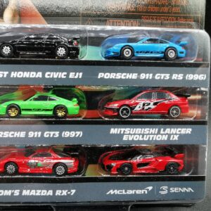 SET DE 6 VOITURES NANO FAST & FURIOUS JADA