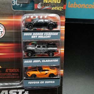 SET DE 3 VOITURES NANO FAST & FURIOUS JADA