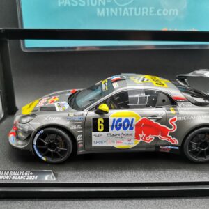 ALPINE A 110 RALLYE GT + RALLYE DU MONT BLANC 2024 SOLIDO COMPETITION 1/18 EME