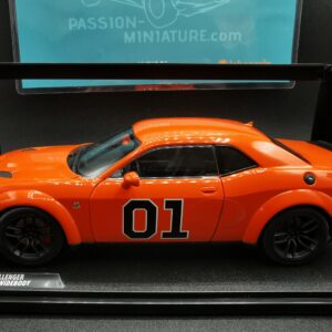 DODGE CHALLENGER R/T SCAT PACK WIDEBODY HAZZARD TRIBUTE 2023 SOLIDO 1/18 EME