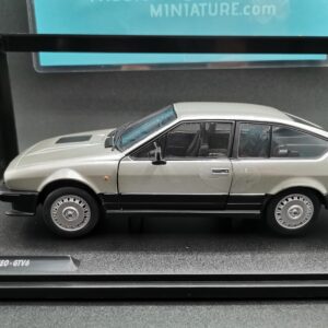 ALFA ROMEO GTV6 SILVER METALLIC 1984 SOLIDO 1/18 EME