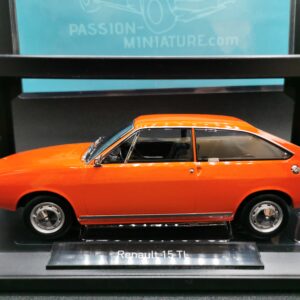 RENAULT 15 TL ORANGE 1971 NOREV 1/18 EME