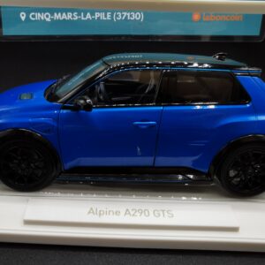ALPINE A 290 GTS 2025 ALPINE VERSION BLUE & BLACK NOREV 1/18 EME
