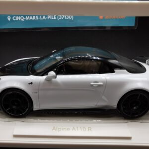 ALPINE A 110 R 2024 PEARL WHITE NOREV 1/18 EME