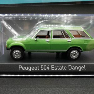PEUGEOT 504 ESTATE DANGEL1980 METTALIC GREEN NOREV 1/43 EME
