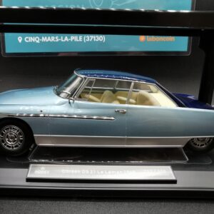 CITROEN DS 21 LE LEMAN 1968 LIGHT & DARK BLUE NOREV 1/18 EME