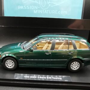 BMW SERIE 3 E46 TOURING 1999 VERT FONCE METALLISE KKSCALE 1/18 EME