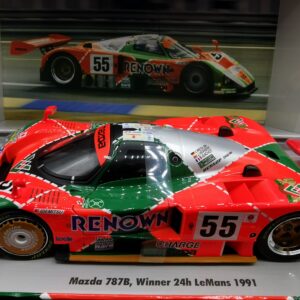 MAZDA 787B 24H DU MANS 1991 WERK83 1/18 EME