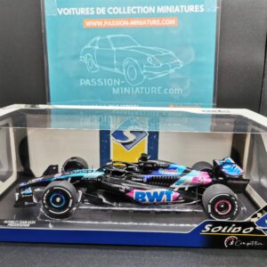 ALPINE F1 TEAM A524 PRESENTATION 2024 OCON SOLIDO COMPETITION 1/18 EME