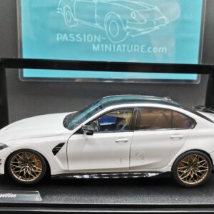 BMW M3 COMPETITION PACK PERFORMANCE PARTS ALPIN WHITE 2024 SOLIDO 1/18 EME