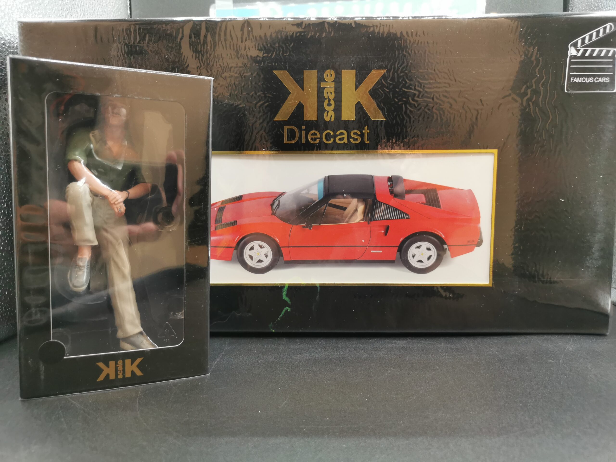 FERRARI 308 GTS QUATTROVALVOLE 1982 ( MAGNUM ) US RED KKSCALE 1/12 EME – Image 2